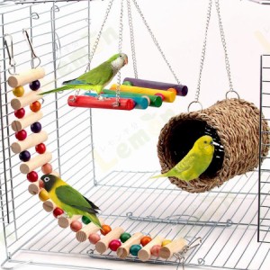 鳥おもちゃ バードトイ 鳥の遊び場 吊下げタイプ 玩具 インコおもちゃ オウム セキセイインコ 鳥のおもちゃ インコの遊び場