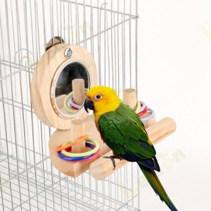 鳥のおもちゃ 鳥 セキセイインコ おもちゃ インコ 止まり木 とまり木 鏡 鳥かご ケージ 鳥の遊び場 鳥スタンド　インコ遊び場　インコ止