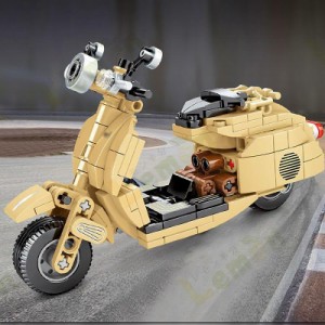 バイク模型 インテリア ネイキッドバイク リアル ブロック レゴ 互換品 バイク スクーター50cc コレクション クリスマス プレゼント