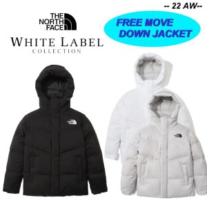 【韓国直輸入】THE NORTH FACE ザ ノース フェイス White Label ホワイトレーベル FREE MOVE DOWN JACKET ダウンジャケット ユニセックス