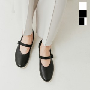 (tr-002)  TRAVEL SHOES by chausser トラベルシューズバイショセ  レザーワンストラップシューズ   レディース