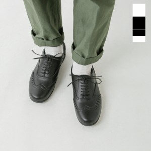 (tr-004) TRAVEL SHOES by chausser トラベルシューズバイショセ ウィングチップ レザー マニッシュ シューズ  レディース 