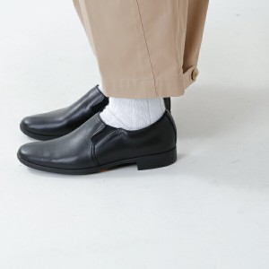 (tr-003)トラベルシューズバイショセ TRAVEL SHOES by chausser レザースリッポンシューズ    