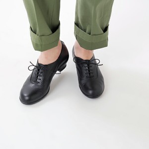 (tr-007) TRAVEL SHOES by chausser トラベルシューズバイショセ レザーレースアップウエッジソールシューズ  レディース 