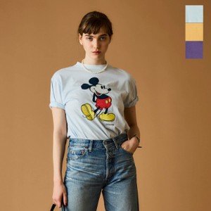 (23amscu05) Shinzone シンゾーン ミッキー Tシャツ “MICKEY TEE”  レディース