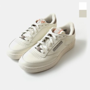 (club-c-85-same1)  2024ss新作 Reebok リーボック ガーメントレザー ローカット スニーカー “CLUB C 85”  レディース