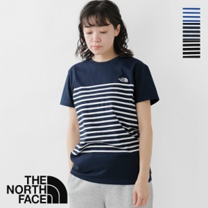 (ntw32406) THE NORTH FACE ノースフェイス ショートスリーブ パネル ボーダー Tシャツ “S/S Panel Border Tee”  2024ss新作 レディー