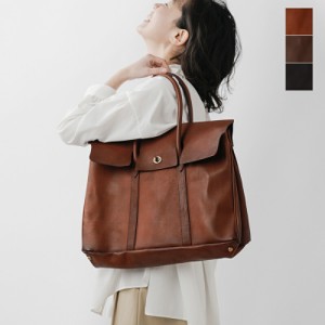 (vs-270l)  2024ss新作 VASCO ヴァスコ OLD OIL レザー サドル トートバッグ “LEATHER SADDLE TOTE BAG”  ユニセックス