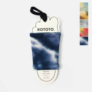 (r1314) ROTOTO ロトト タイダイ フットバンド “ROTOTO FOOT BAND / TIE DYE”  2024ss新作