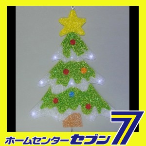 室内用　2Dウィンドウモチーフ　クリスマスツリー　L2DM906　LED　 コロナ産業【メーカー直送：代引き不可】