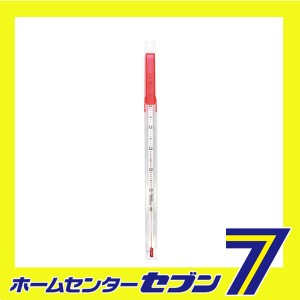 ガラス棒温度計 0~50℃ AL-310R クレセル [大工道具 測定具 クレセル 温度計]