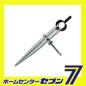 鋼製コンパススプリング付 A 15CM 73059 シンワ測定　 [大工道具 測定具 方位磁石 砂時計]