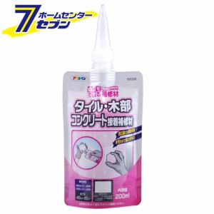 ワンタッチ　タイル・木部・コンクリート接着材　200ｍｌ　ホワイト  アサヒペン