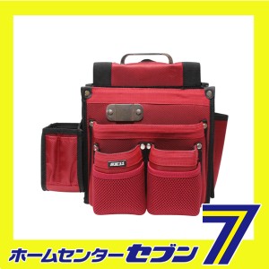 匠 仮枠大工釘袋 レッド SC-11藤原産業 [収納用品 腰袋 サック]