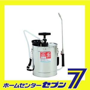 肩掛半自動噴霧器 4L ジュシポンプ藤原産業 [園芸機器 噴霧器 金属製噴霧器]