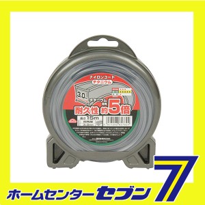 チタニウムナイロンコード□型 3.0MMX15M藤原産業 [園芸機器 刈払機 ナイロンコード]