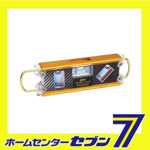 鳶レベル カーボンゴールド SED-TBP-CBG藤原産業 [大工道具 測定具 水平器]