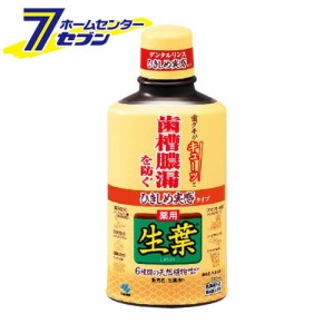 ひきしめ生葉液(しょうようえき) 歯槽膿漏を防ぐ デンタルリンス 液体歯磨き ハーブミント味 330ml小林製薬 [虫歯予防 はみがき粉]