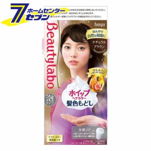 ホーユー ビューティラボ ホイップヘアカラー(髪色もどしナチュラルブラウン) 40g+80mL+5mLホーユー [ヘアカラー泡タイプ　髪色もどし]