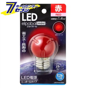 LED電球G40形E26 LDG1R-G-G254 ELPA