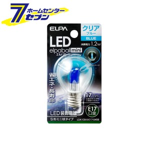 LED電球 S形 E17 LDA1CB-G-E17-G458 ELPA