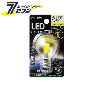 LED電球 S形 E17 LDA1CY-G-E17-G459 ELPA