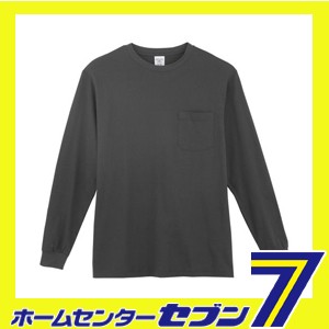 長袖 Ｔシャツ チャコール S 3008 コーコス信岡 [3008 作業服 作業着 ワーク ユニフォーム]