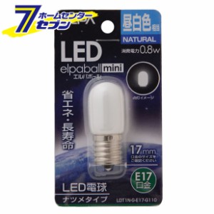 LEDナツメ型E17 LDT1N-G-E17-G110ELPA [ＬＥＤ電球]