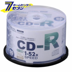 オーム電機 CD-R 52倍速対応 データ用 50枚 スピンドル入01-0742 PC-M52XCRD50S[AV小物・カメラ用品:ディスク]