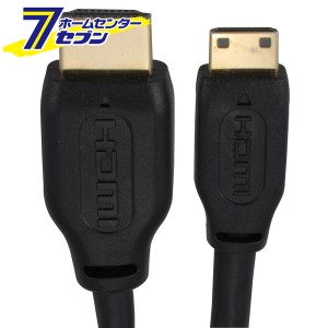 オーム電機 HDMI-mini HDMI ケーブル 1m05-0285 VIS-C10M-K[AVケーブル:HDMIケーブル・プラグ]