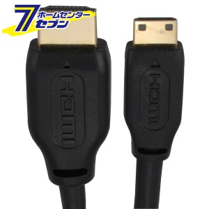 オーム電機 HDMI-mimi HDMI ケーブル 2m05-0287 VIS-C20M-K[AVケーブル:HDMIケーブル・プラグ]