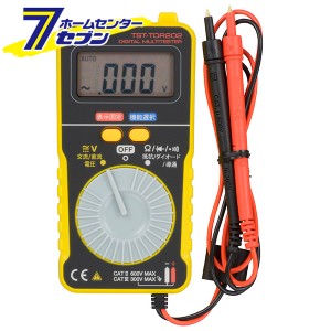 オーム電機 デジタルテスター 薄型08-1289 TST-TDR202[配線部材・テスター:テスター・検電器]