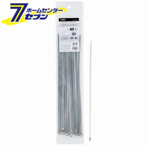 オーム電機 ステンレスタイ 300mm 15本入09-1588 SST-300 15P[電線支持・結束用品:タイ・結束バンド]