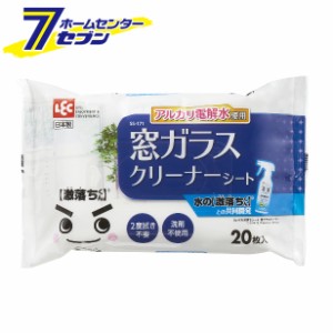 （ケース販売60個入） 激落ちくん Ba水の激落ちシート窓ガラスクリーナー  レック LEC