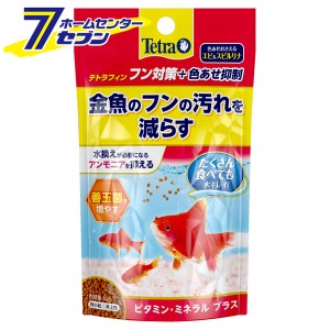 テトラ フィン フン対策 色あせ抑制 60g  スペクトラムブランジャパン [金魚のフン対策 顆粒 特小粒 浮上性 エサ えさ 餌 フード 浮上性 