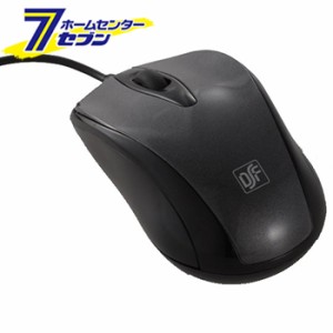 オーム電機 光学式マウス Mサイズ ブラック (品番)01-3542 PC-SMO1M-K[パソコン・スマホ関連:マウス]