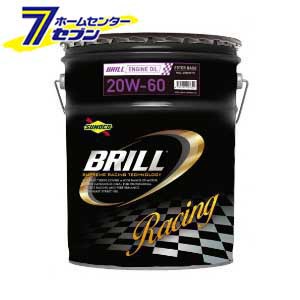 SUNOCO スノコ エンジンオイル BRILL ブリル 20W-60 20L[ガソリン ディーゼル レーシングオイル ES-TECH エステルベース FULL SYNTHETIC]