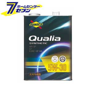 エンジンオイル QUALIA クオリア 5W-30 SP GF-6A 4Lx4缶  日本サン石油 SUNOCO スノコ [ガソリンエンジン　ディーゼルエンジン 省燃費性