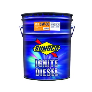 SUNOCO スノコ ディーゼル エンジン オイル IGNITE DIESEL イグナイト ディーゼル 5W-30 DH-2F 20L[ガソリン ディーゼル 省燃費オイル DP