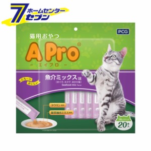 Apro 猫おやつ 魚介ミックス 14g×20本入  森光商店 [ウエットフード]