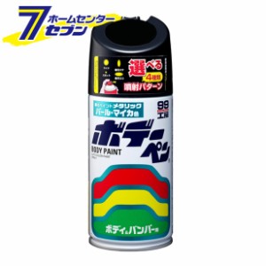 ボデーペン 300ml D914 ダイハツ X06 ブラックマイカ 08914 ソフト99コーポレーション [スプレー塗料 傷消し 補修 車用]