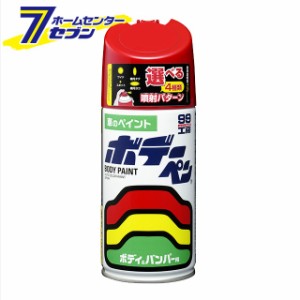 ボデーペン 300ml N244 ニッサン AH3 レッドパール 08244 ソフト99コーポレーション [スプレー塗料 傷消し 補修 車用]