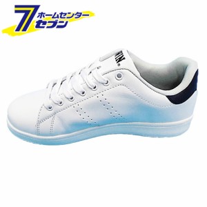 紳士シューズ1021M WHI/NBL 25.0cm  エドウィン [超軽量 メンズ ワークシューズ]