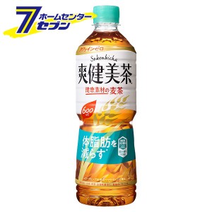 【送料無料】 爽健美茶 健康素材の麦茶PET 600ml 48本 【2ケース販売】  コカ・コーラ [コカコーラ ドリンク 飲料・ソフトドリンク トク