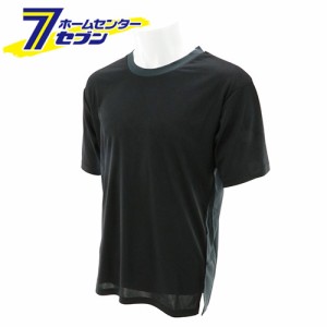 冷感クールTシャツ ブラック M 5010 BLK-M SK11 [作業着 吸汗 速乾]