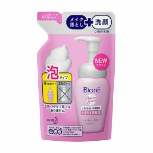 ビオレ メイクも落とせる洗顔料 うるうる密着泡 つめかえ(140ml)  花王 [ビオレ]