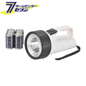 LED強力ライト 防滴タイプ 60ルーメン [品番]08-1505 E-5                     オーム電機 [電池式ライト:強力ライト]