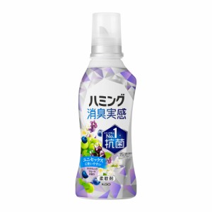 ハミング消臭実感 アクアティックフルーツの香り 本体 510ml  花王 [洗剤 洗濯用 柔軟剤 柔軟仕上げ剤]