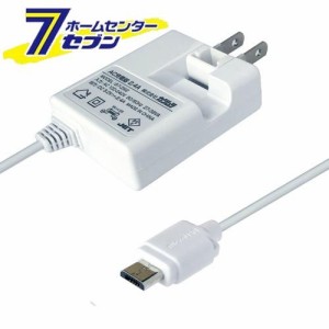 AC microUSB 2.4A 2m WH AC003 カシムラ [スマホ関連 携帯電話アクセサリー マイクロ]