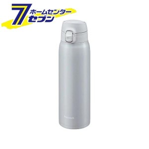 ワンタッチマグボトル 700ml (フレッシュグレー) AKM-70 H ピーコック [ステンレスボトル 水筒 保温 保冷 魔法瓶 スポーツドリンク対応 